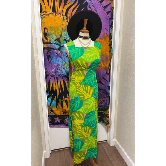 🌈 Amazing beautiful colorful Vintage dress - Picture 13 of 13